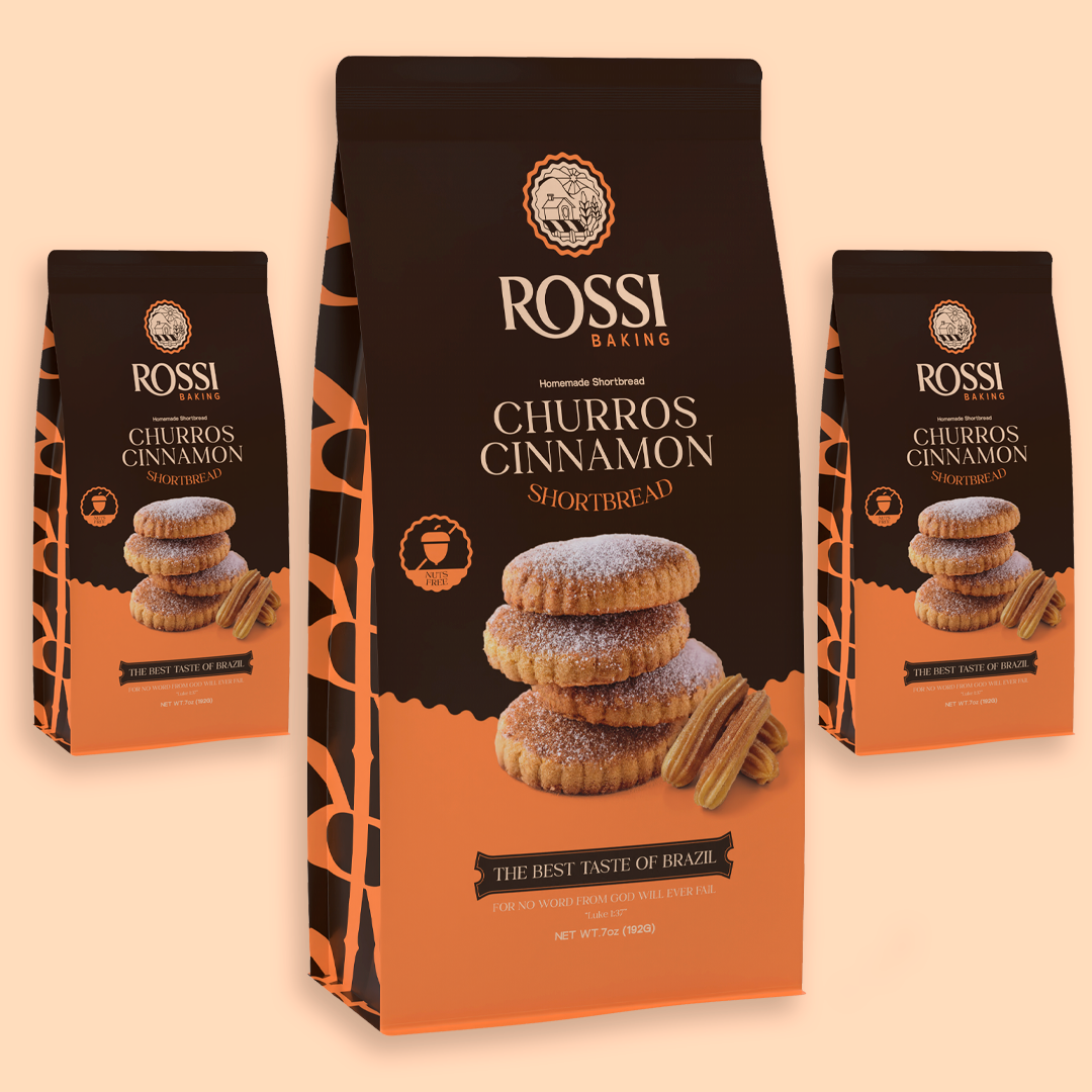 Buy Two, Get One Free! (3x7oz) Churros Cinnamon