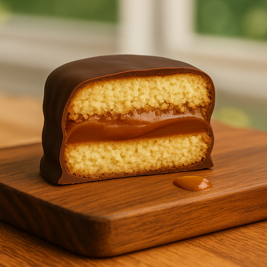 Alfajor Dulce de Leche with Extra Filling