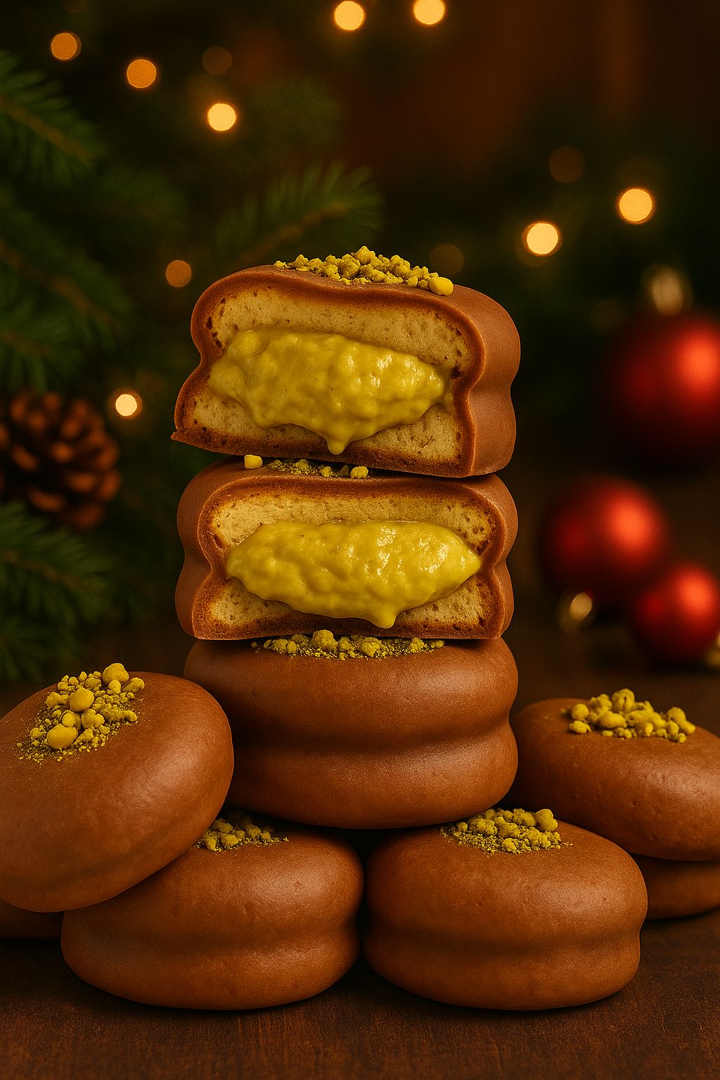 Dubai Pistachio Christmas Gift Set - 2 Boxes (16oz Total)